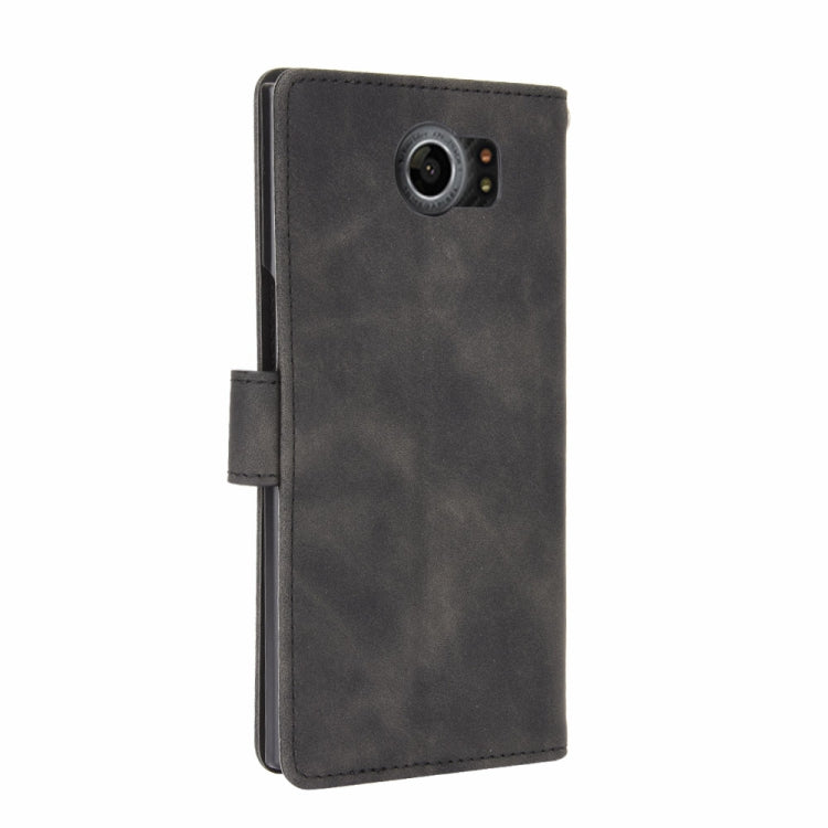 For BlackBerry Priv Solid Color Skin Feel Magnetic Buckle Horizontal Flip Calf Texture PU Leather Case with Holder & Card Slots & Wallet
