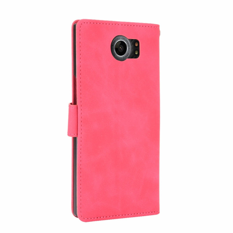 For BlackBerry Priv Solid Color Skin Feel Magnetic Buckle Horizontal Flip Calf Texture PU Leather Case with Holder & Card Slots & Wallet