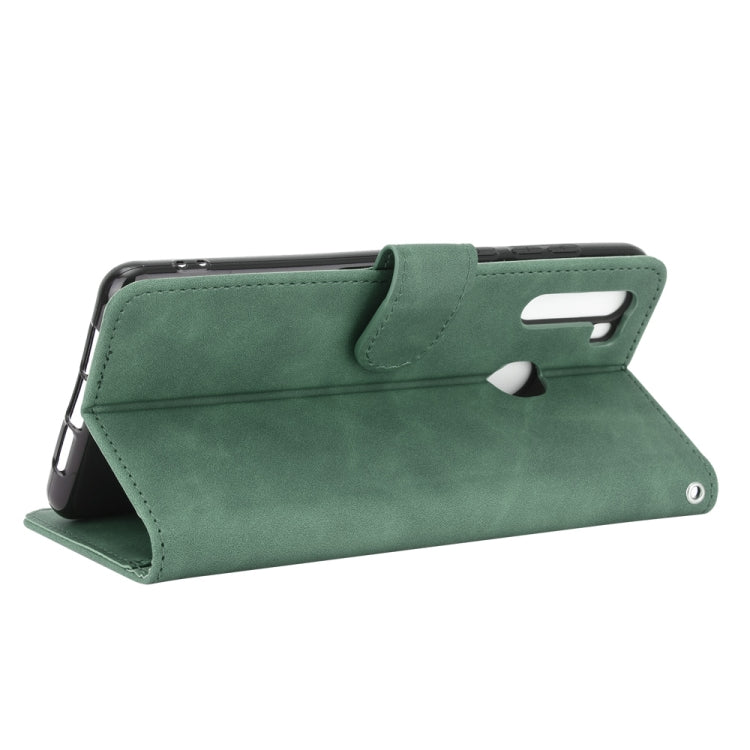 For Blackview A80 Pro Solid Color Skin Feel Magnetic Buckle Horizontal Flip Calf Texture PU Leather Case with Holder & Card Slots & Wallet