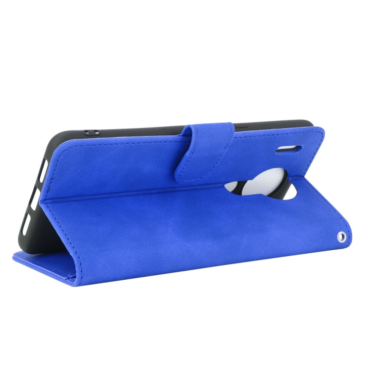 For Blackview A80 Solid Color Skin Feel Magnetic Buckle Horizontal Flip Calf Texture PU Leather Case with Holder & Card Slots & Wallet