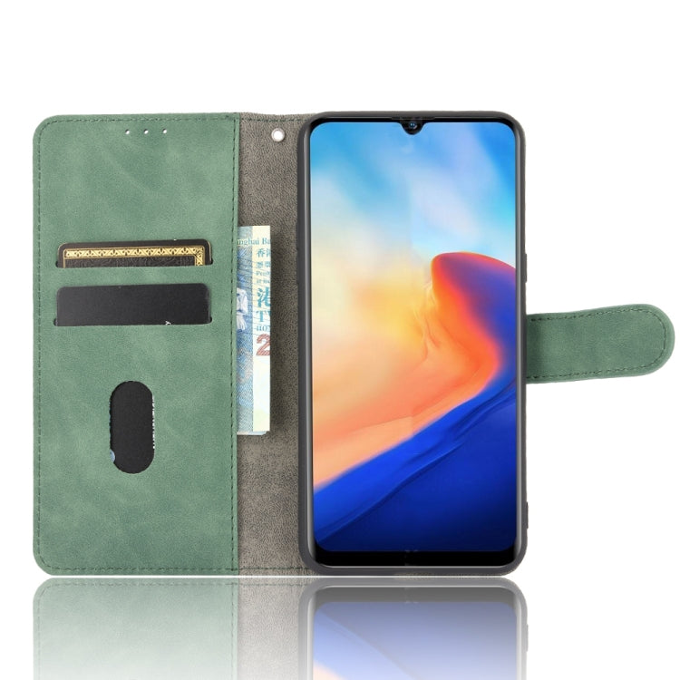 For Blackview A80 Solid Color Skin Feel Magnetic Buckle Horizontal Flip Calf Texture PU Leather Case with Holder & Card Slots & Wallet