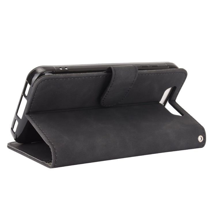 For Blackview BV5500 / BV5500 Pro / BV5500 Plus Solid Color Skin Feel Magnetic Buckle Horizontal Flip Calf Texture PU Leather Case with Holder & Card Slots & Wallet