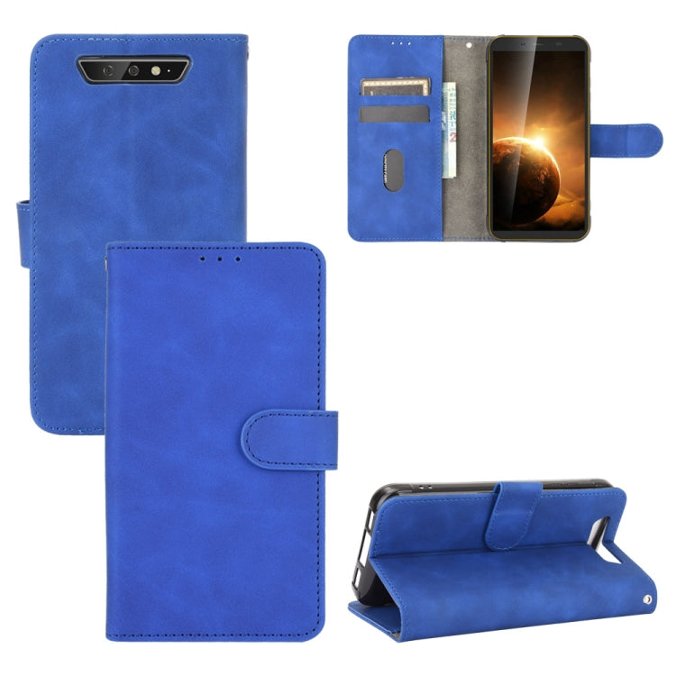 For Blackview BV5500 / BV5500 Pro / BV5500 Plus Solid Color Skin Feel Magnetic Buckle Horizontal Flip Calf Texture PU Leather Case with Holder & Card Slots & Wallet
