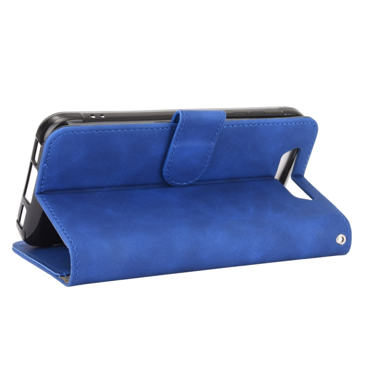 For Blackview BV5500 / BV5500 Pro / BV5500 Plus Solid Color Skin Feel Magnetic Buckle Horizontal Flip Calf Texture PU Leather Case with Holder & Card Slots & Wallet