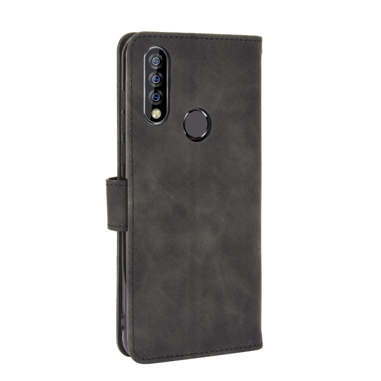 For Oukitel C17 / C17 Pro Solid Color Skin Feel Magnetic Buckle Horizontal Flip Calf Texture PU Leather Case with Holder & Card Slots & Wallet