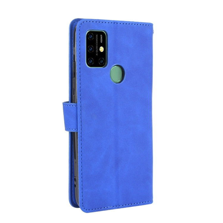 For UMIDIGI Power 3 Solid Color Skin Feel Magnetic Buckle Horizontal Flip Calf Texture PU Leather Case with Holder & Card Slots & Wallet