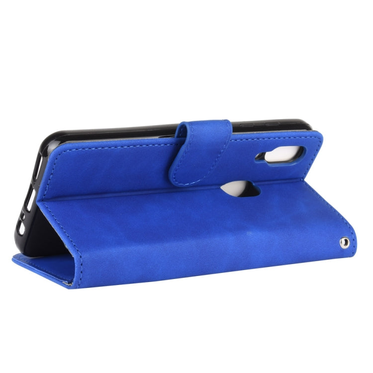 For UMIDIGI A3X Solid Color Skin Feel Magnetic Buckle Horizontal Flip Calf Texture PU Leather Case with Holder & Card Slots & Wallet