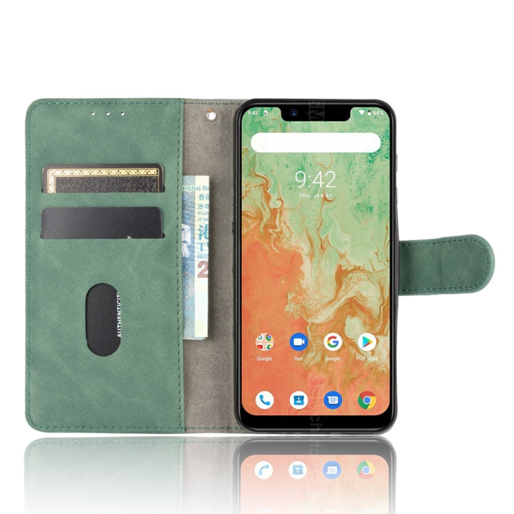 For UMIDIGI A3X Solid Color Skin Feel Magnetic Buckle Horizontal Flip Calf Texture PU Leather Case with Holder & Card Slots & Wallet