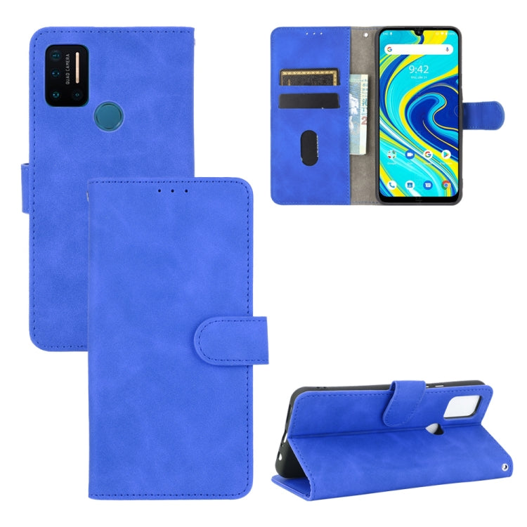 For UMIDIGI A7 Pro Solid Color Skin Feel Magnetic Buckle Horizontal Flip Calf Texture PU Leather Case with Holder & Card Slots & Wallet