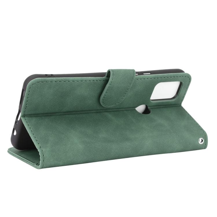 For UMIDIGI A7 Pro Solid Color Skin Feel Magnetic Buckle Horizontal Flip Calf Texture PU Leather Case with Holder & Card Slots & Wallet