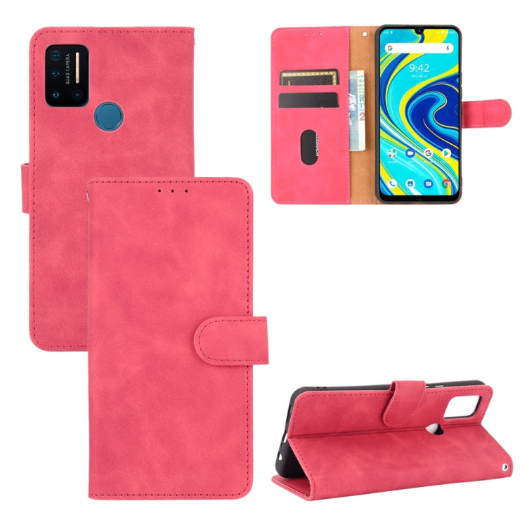 For UMIDIGI A7 Pro Solid Color Skin Feel Magnetic Buckle Horizontal Flip Calf Texture PU Leather Case with Holder & Card Slots & Wallet