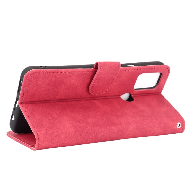 For UMIDIGI A7 Pro Solid Color Skin Feel Magnetic Buckle Horizontal Flip Calf Texture PU Leather Case with Holder & Card Slots & Wallet