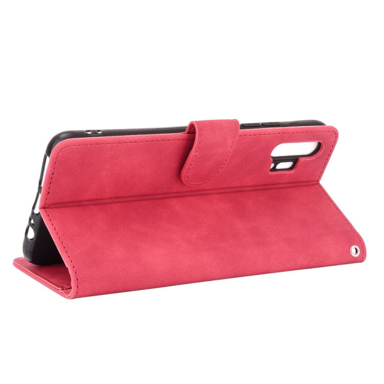 For UMIDIGI F2 Solid Color Skin Feel Magnetic Buckle Horizontal Flip Calf Texture PU Leather Case with Holder & Card Slots & Wallet