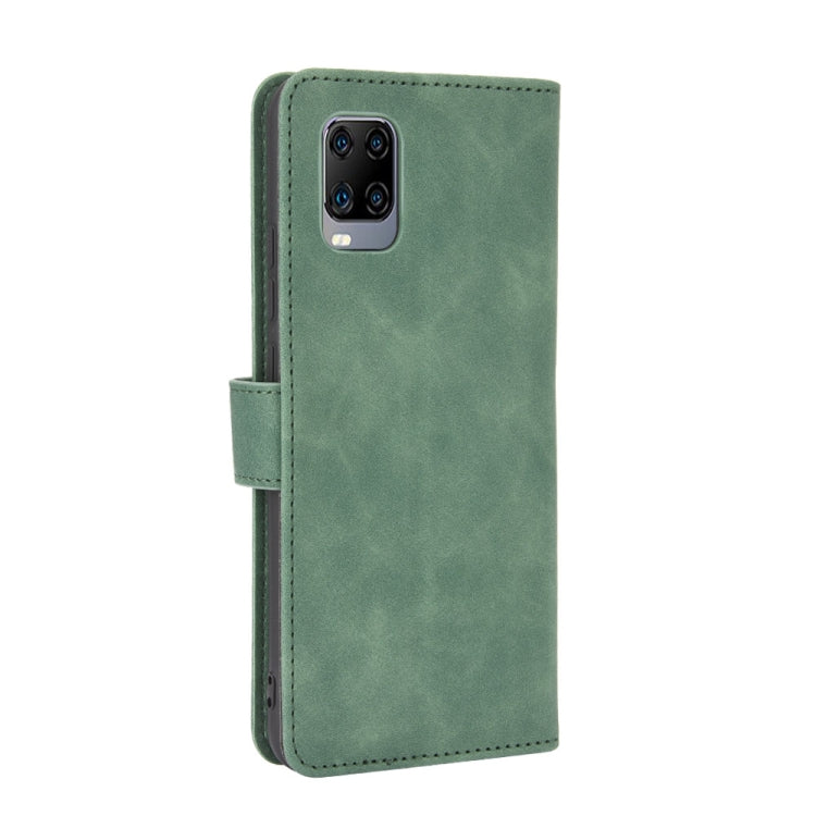 For ZTE Axon 11 5G Solid Color Skin Feel Magnetic Buckle Horizontal Flip Calf Texture PU Leather Case with Holder & Card Slots & Wallet
