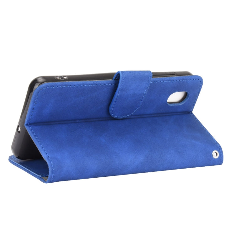 For ZTE Blade A3 Lite Solid Color Skin Feel Magnetic Buckle Horizontal Flip Calf Texture PU Leather Case with Holder & Card Slots & Wallet