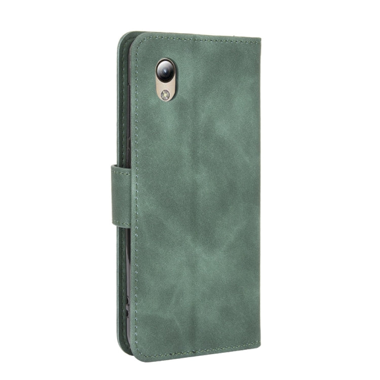 For ZTE Blade A3 Lite Solid Color Skin Feel Magnetic Buckle Horizontal Flip Calf Texture PU Leather Case with Holder & Card Slots & Wallet