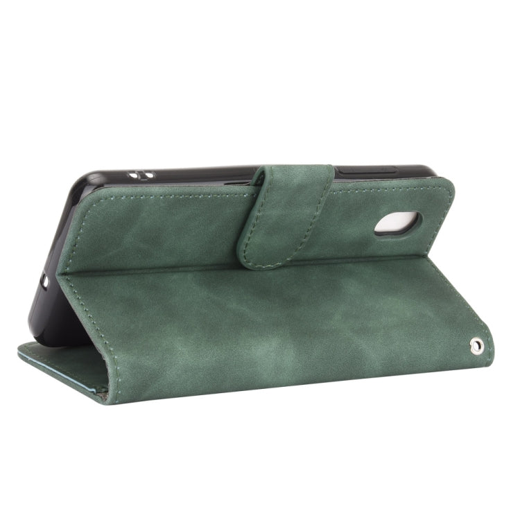 For ZTE Blade A3 Lite Solid Color Skin Feel Magnetic Buckle Horizontal Flip Calf Texture PU Leather Case with Holder & Card Slots & Wallet