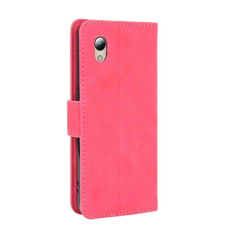 For ZTE Blade A3 Lite Solid Color Skin Feel Magnetic Buckle Horizontal Flip Calf Texture PU Leather Case with Holder & Card Slots & Wallet