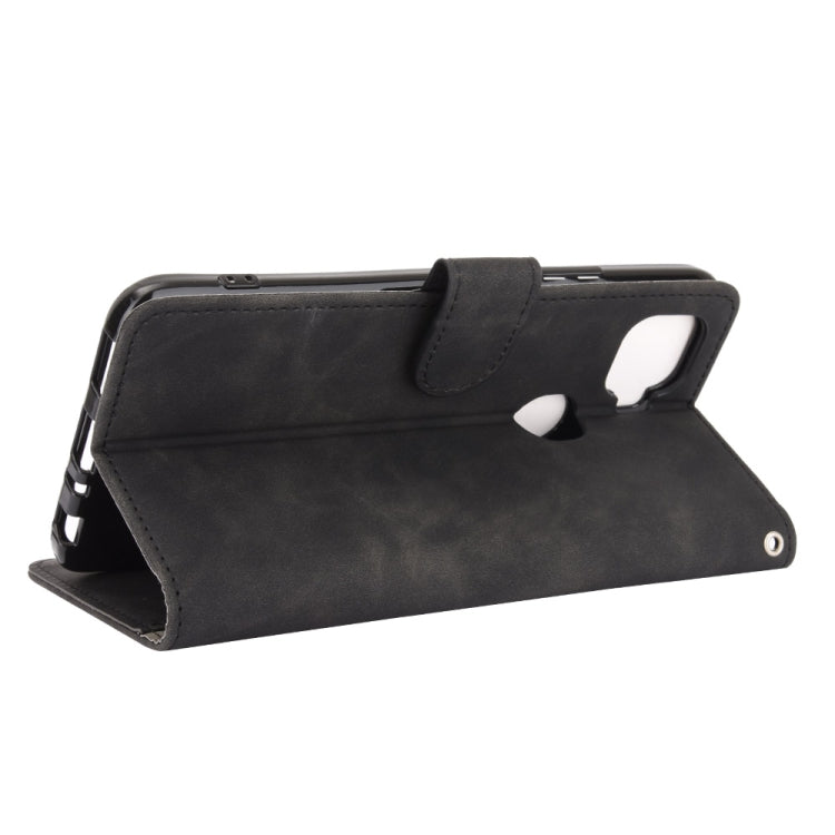 For ZTE A1 ZTG01 Solid Color Skin Feel Magnetic Buckle Horizontal Flip Calf Texture PU Leather Case with Holder & Card Slots & Wallet