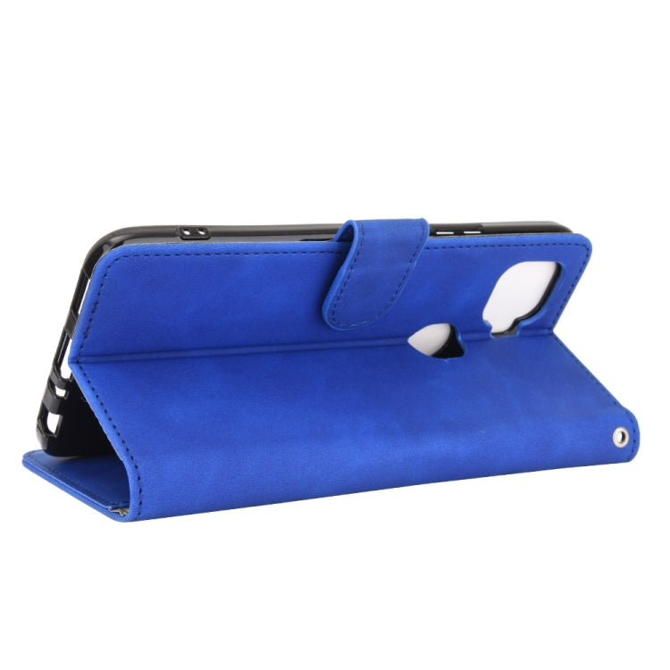 For ZTE A1 ZTG01 Solid Color Skin Feel Magnetic Buckle Horizontal Flip Calf Texture PU Leather Case with Holder & Card Slots & Wallet