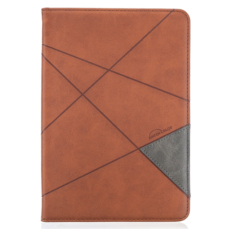 For Amazon Kindle Fire HD8 (2020) Rhombus Texture Horizontal Flip Magnetic Leather Case with Holder & Card Slots