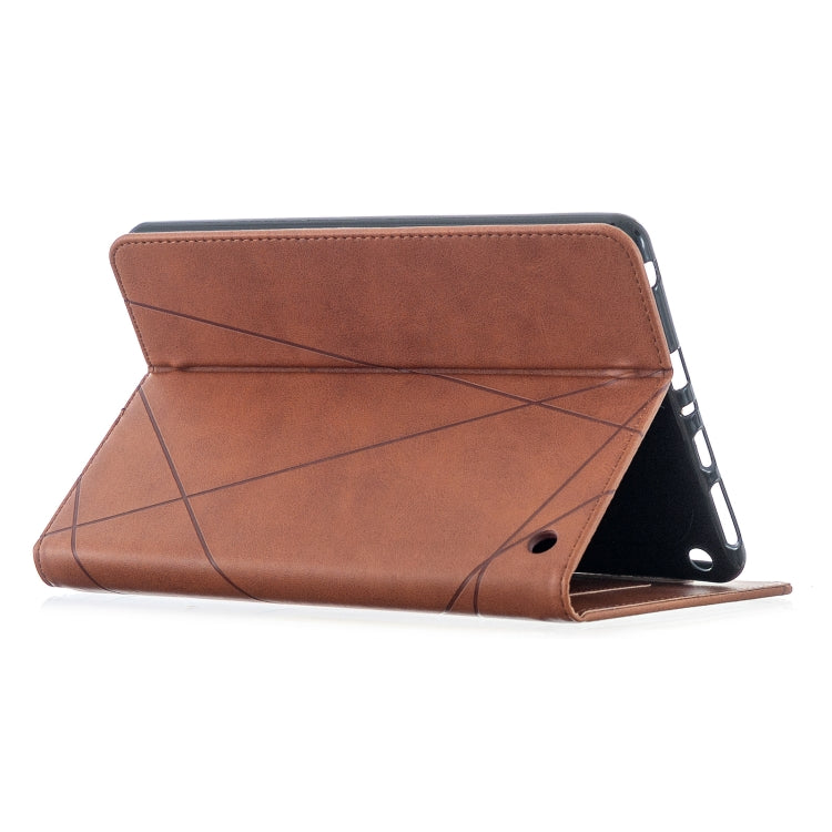 For Amazon Kindle Fire HD8 (2020) Rhombus Texture Horizontal Flip Magnetic Leather Case with Holder & Card Slots