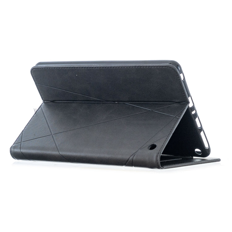 For Amazon Kindle Fire HD8 (2020) Rhombus Texture Horizontal Flip Magnetic Leather Case with Holder & Card Slots