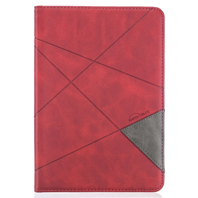 For Amazon Kindle Fire HD8 (2020) Rhombus Texture Horizontal Flip Magnetic Leather Case with Holder & Card Slots