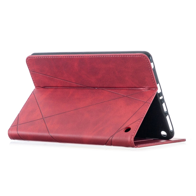 For Amazon Kindle Fire HD8 (2020) Rhombus Texture Horizontal Flip Magnetic Leather Case with Holder & Card Slots