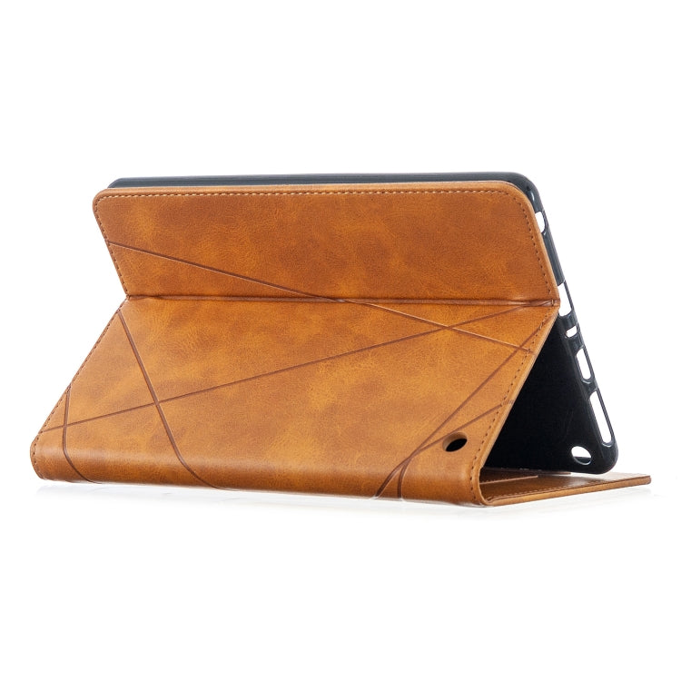 For Amazon Kindle Fire HD8 (2020) Rhombus Texture Horizontal Flip Magnetic Leather Case with Holder & Card Slots