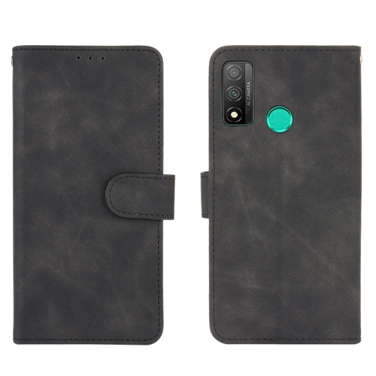 For Huawei P smart 2020 Solid Color Skin Feel Magnetic Buckle Horizontal Flip Calf Texture PU Leather Case with Holder & Card Slots & Wallet