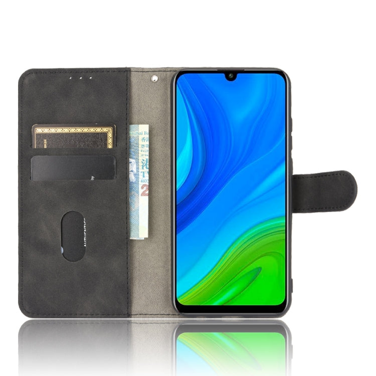For Huawei P smart 2020 Solid Color Skin Feel Magnetic Buckle Horizontal Flip Calf Texture PU Leather Case with Holder & Card Slots & Wallet