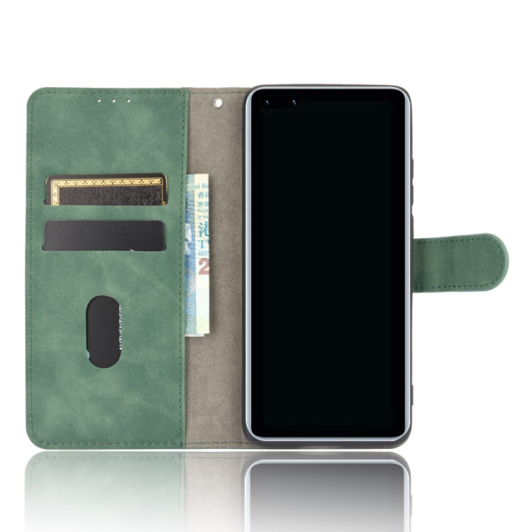 For Huawei P40 Pro+ Solid Color Skin Feel Magnetic Buckle Horizontal Flip Calf Texture PU Leather Case with Holder & Card Slots & Wallet