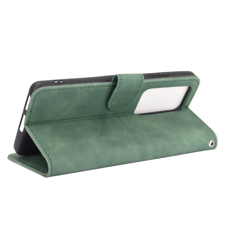 For Huawei P40 Solid Color Skin Feel Magnetic Buckle Horizontal Flip Calf Texture PU Leather Case with Holder & Card Slots & Wallet