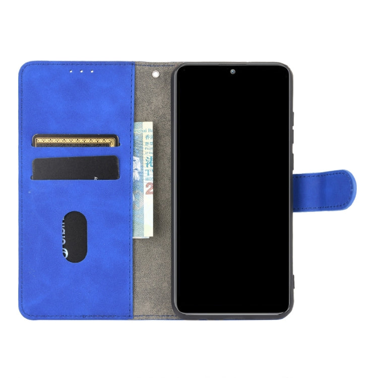 For Huawei Y6p Solid Color Skin Feel Magnetic Buckle Horizontal Flip Calf Texture PU Leather Case with Holder & Card Slots & Wallet