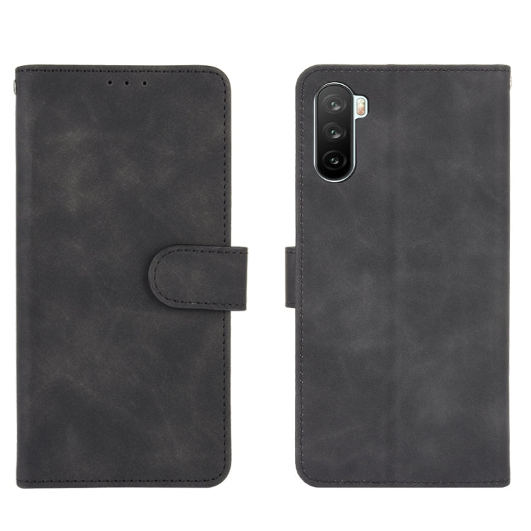 For Huawei Maimang 9 / Mate 40 Lite Solid Color Skin Feel Magnetic Buckle Horizontal Flip Calf Texture PU Leather Case with Holder & Card Slots & Wallet