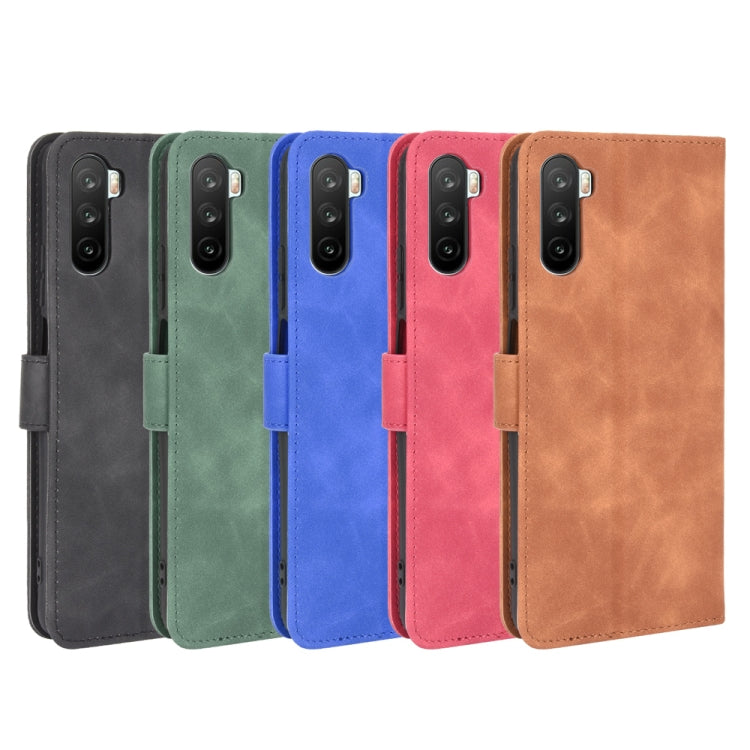 For Huawei Maimang 9 / Mate 40 Lite Solid Color Skin Feel Magnetic Buckle Horizontal Flip Calf Texture PU Leather Case with Holder & Card Slots & Wallet