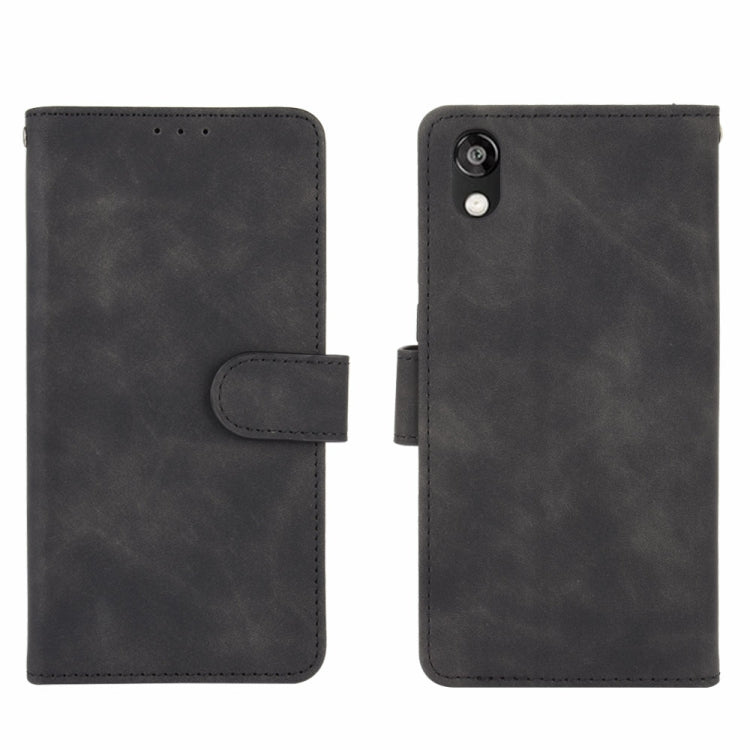 For Huawei Honor 8S / Y5 (2019) Solid Color Skin Feel Magnetic Buckle Horizontal Flip Calf Texture PU Leather Case with Holder & Card Slots & Wallet