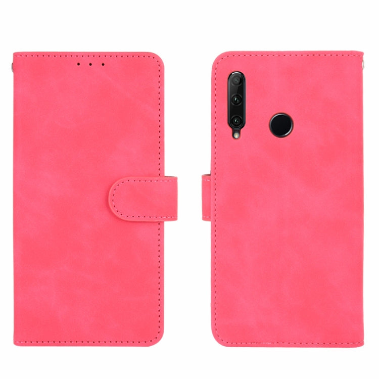 For Huawei Honor 10i / 20i / Enjoy 9s Solid Color Skin Feel Magnetic Buckle Horizontal Flip Calf Texture PU Leather Case with Holder & Card Slots & Wallet