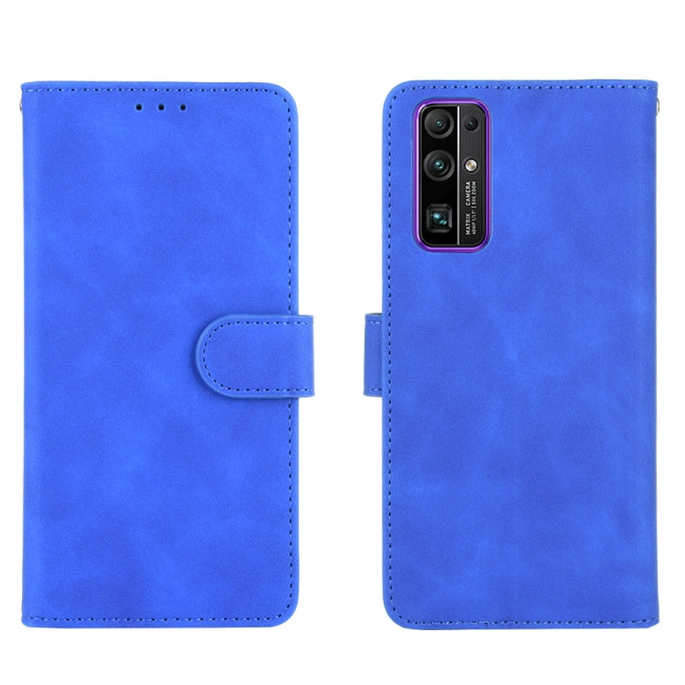 For Huawei Honor 30 Solid Color Skin Feel Magnetic Buckle Horizontal Flip Calf Texture PU Leather Case with Holder & Card Slots & Wallet