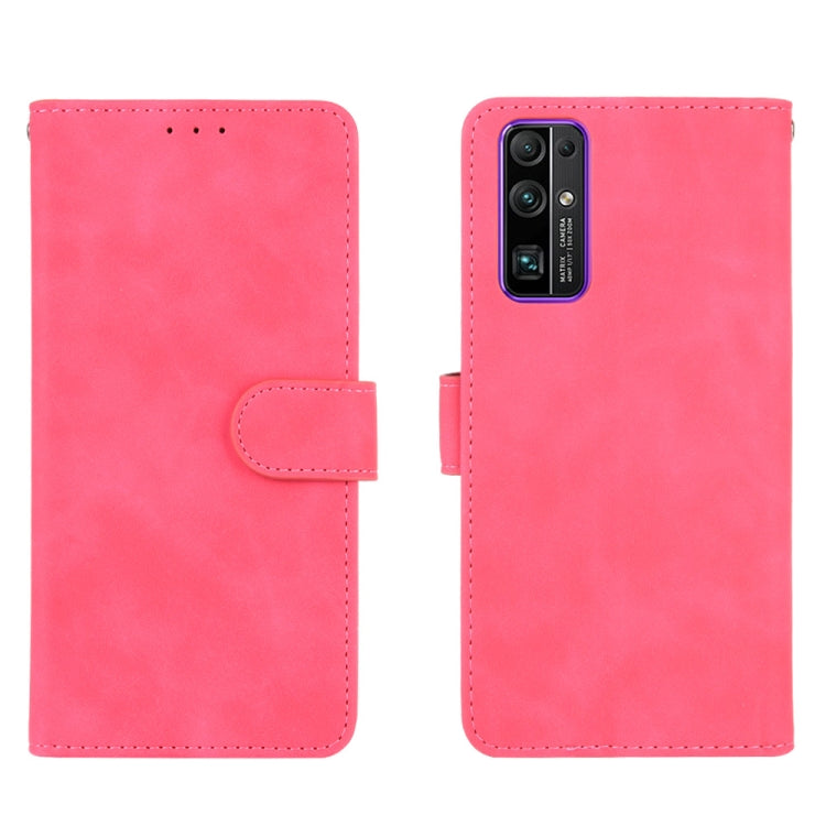 For Huawei Honor 30 Solid Color Skin Feel Magnetic Buckle Horizontal Flip Calf Texture PU Leather Case with Holder & Card Slots & Wallet
