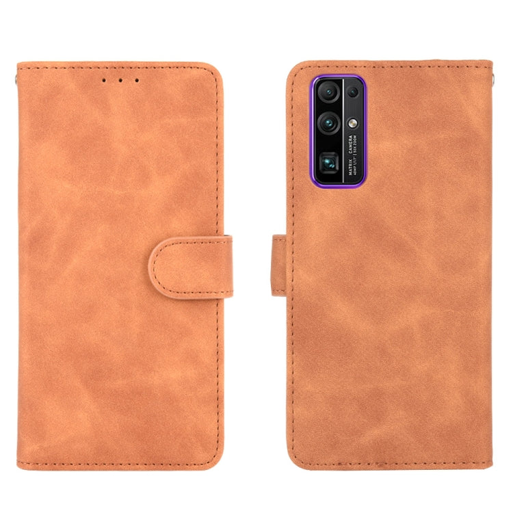 For Huawei Honor 30 Solid Color Skin Feel Magnetic Buckle Horizontal Flip Calf Texture PU Leather Case with Holder & Card Slots & Wallet