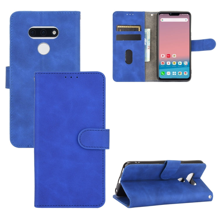 For LG Style 3 Solid Color Skin Feel Magnetic Buckle Horizontal Flip Calf Texture PU Leather Case with Holder & Card Slots & Wallet