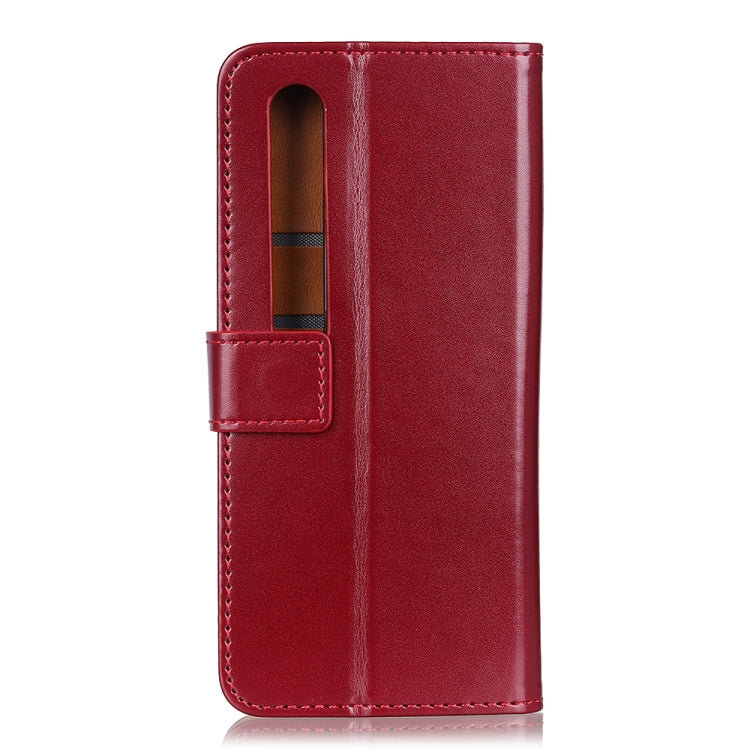 For Xiaomi Mi 10 5G 3-Color Pearl Texture Magnetic Buckle Horizontal Flip PU Leather Case with Card Slots & Wallet & Holder