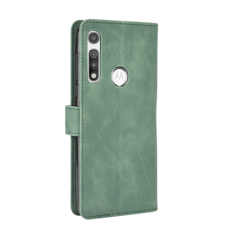 For Motorola Moto G Fast Solid Color Skin Feel Magnetic Buckle Horizontal Flip Calf Texture PU Leather Case with Holder & Card Slots & Wallet