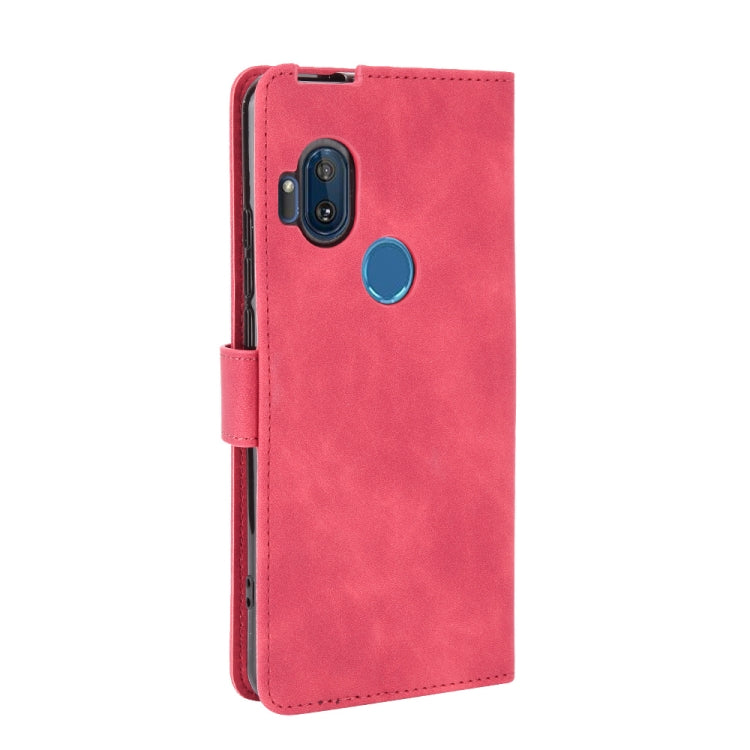For Motorola Moto One Hyper Solid Color Skin Feel Magnetic Buckle Horizontal Flip Calf Texture PU Leather Case with Holder & Card Slots & Wallet