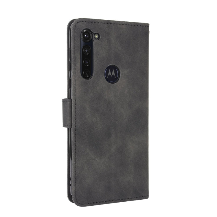 For Motorola Moto G Stylus / G Pro Solid Color Skin Feel Magnetic Buckle Horizontal Flip Calf Texture PU Leather Case with Holder & Card Slots & Wallet