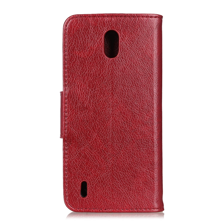For Nokia C2 Nappa Texture Horizontal Flip Leather Case with Holder & Card Slots & Wallet