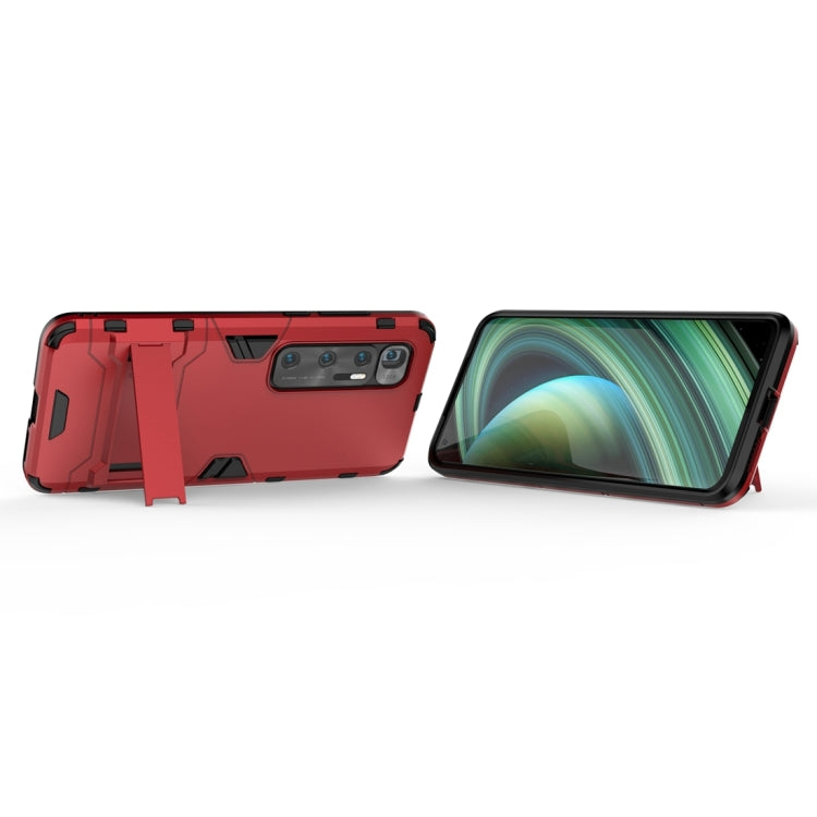 For Xiaomi Mi 10 Ultra PC + TPU Shockproof Protective Case with Invisible Holder