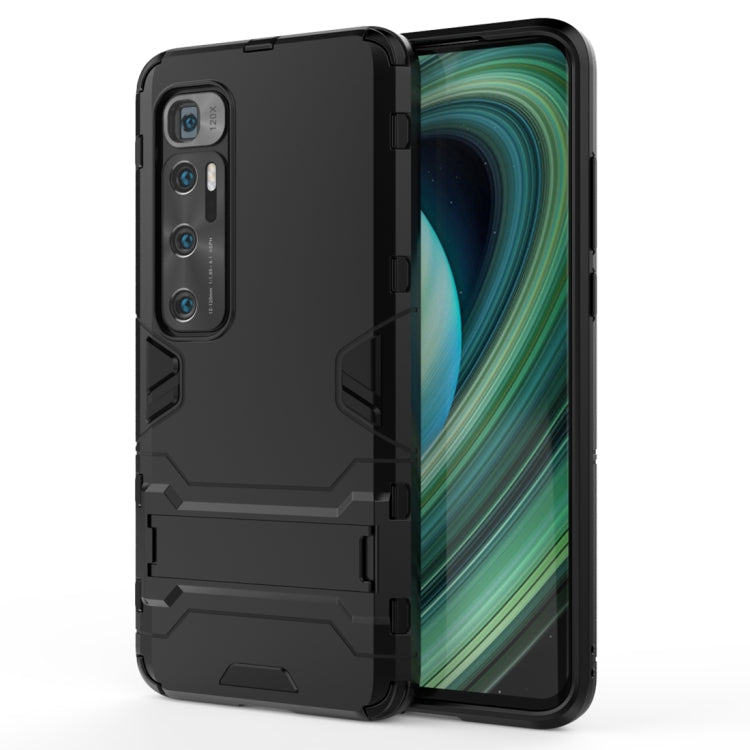 For Xiaomi Mi 10 Ultra PC + TPU Shockproof Protective Case with Invisible Holder